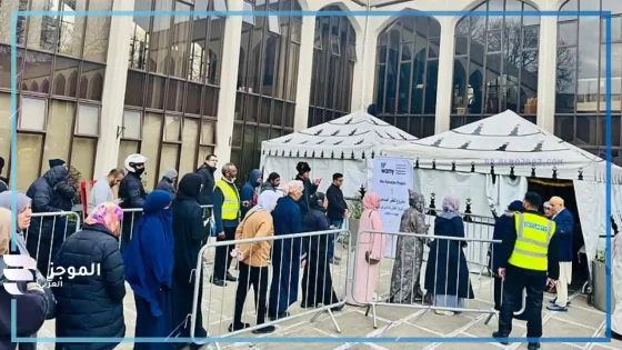 توزيع وجبات الإفطار في رمضان