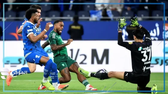 مباراة الهلال والفيحاء