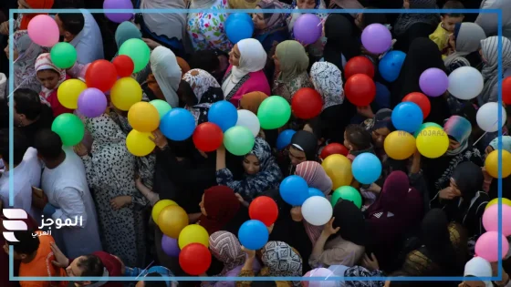 من الاحتفالات في عيد الفطر في القاهرة قبل عام