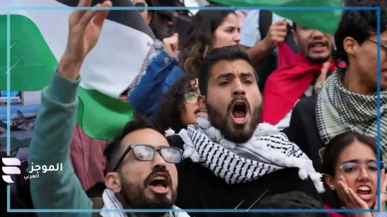 الجامعات التونسية تشهد احتجاجات طلابية دعماً للفلسطينيين في قطاع غزة