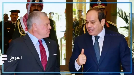 رفض محاولات تهجير الفلسطينيين.. تفاصيل مكالمة السيسي وملك الأردن