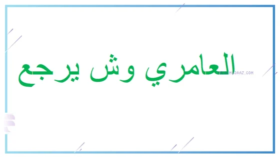 العامري وش يرجع، العامري من وين