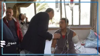 بعد هجوم نمر عليه في طنطا.. العامل محمد إبراهيم عبد الفتاح يحصل على دعم 100 ألف جنيه وفرصة عمل